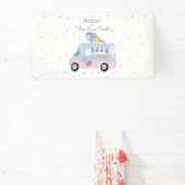 Banderoles Quatre jamais douce glace camion à quatre ans (Insitu)