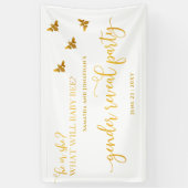 Banderoles Que va révéler le genre Baby Bee (Vertical)