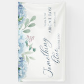 Banderoles Quelque chose de bleu avant de faire Fête des mari (Vertical)