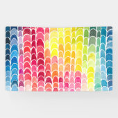 Banderoles Rainbow Art Instagram Photo Back Drop Banner (Horizontal)
