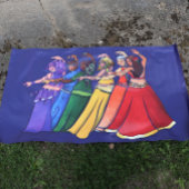 Banderoles Rainbow Belly Dancer Art Belly Dance Troupe