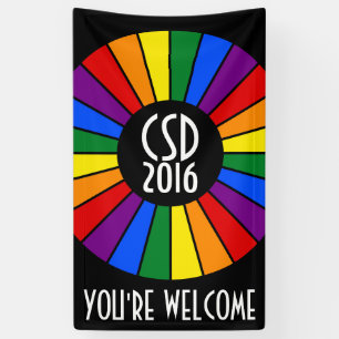 Banderoles RAINBOW FLAG bouton + vos idées