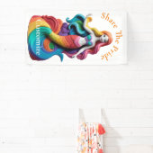 Banderoles Rainbow Pride Sirène Thunder_Cove (Insitu)