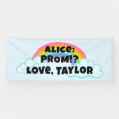 Banderoles Rainbow Prom Proposal Banner (Horizontal)