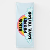Banderoles Rainbow Prom Proposal Banner (Verticale)