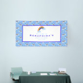Banderoles Rainbow Rain Cloud Sky Baby shower (Salon professionnel)