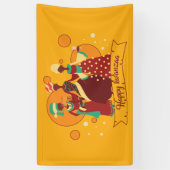 Banderoles Rassemblement de Kwanzaa (Vertical)