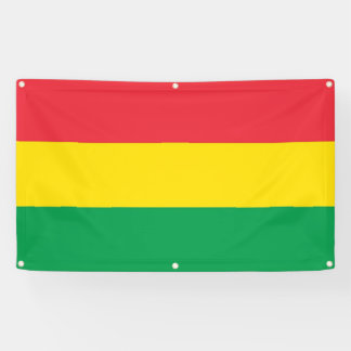 Banderoles Rasta colore le motif rouge jaune vert de drapeau