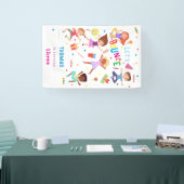 Banderoles Rebondissons l'anniversaire de enfant du parc de s (Salon professionnel)