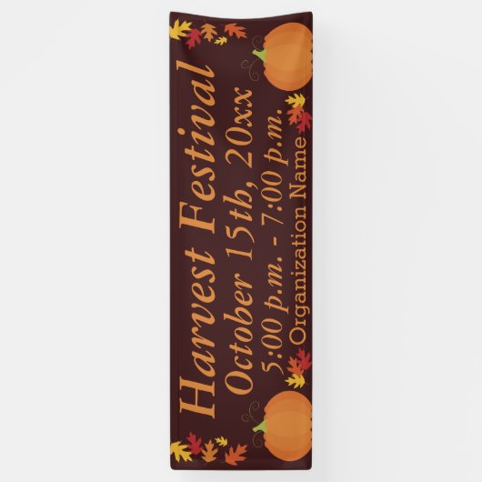 Banderoles Récolte (Vertical)