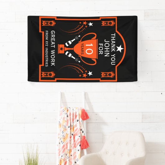 Banderoles Reconnaissance du service de longue durée (En situation)