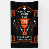 Banderoles Reconnaissance du service de longue durée (Vertical)