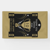 Banderoles Reconnaissance du service de longue durée (Horizontal)