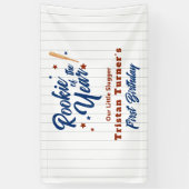 Banderoles Recrue De L'Année 1er Anniversaire (Vertical)