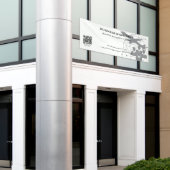 Banderoles Rectangle de code QR Boutique d'affaires intérieur (Bâtiment extérieur)