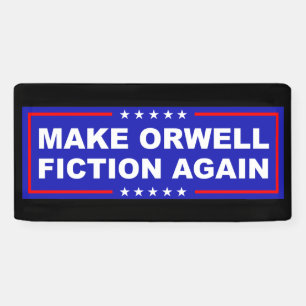 Banderoles Refaire D'Orwell De La Fiction