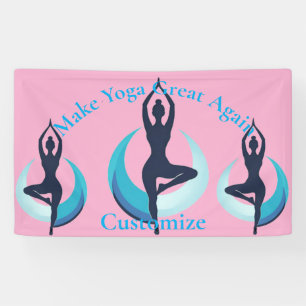 Banderoles Refaire le Yoga Great Again Thunder_Cove