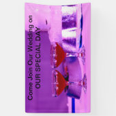 Banderoles Rejoignez Notre MARIAGE lors de notre Journée spéc (Vertical)