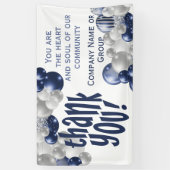 Banderoles Remerciement Staff Bénévole Balloon (Vertical)