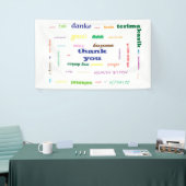 Banderoles Remerciements (Salon professionnel)