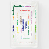 Banderoles Remerciements (Vertical)