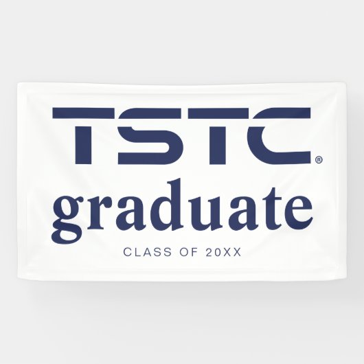 Banderoles Remise des diplômes du Texas State Technical Colle (Horizontal)