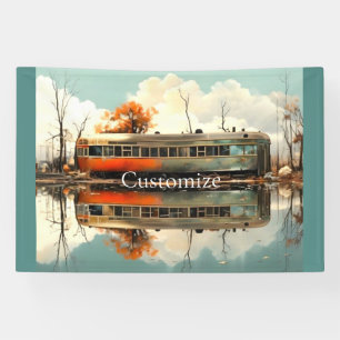 Banderoles Remorque Caravan vintage RV Thunder_Cove