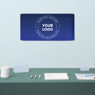 Banderoles Remplacement facile de logo et de texte Dégradé