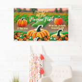 Banderoles Rencontrez-moi à Citrouille Patch Fall Colours Cit (En situation)