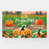 Banderoles Rencontrez-moi à Citrouille Patch Fall Colours Cit (Horizontal)