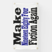 Banderoles Rendre la fiction de 1984 (Verticale)