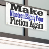 Banderoles Rendre la fiction de 1984 (Bâtiment extérieur)