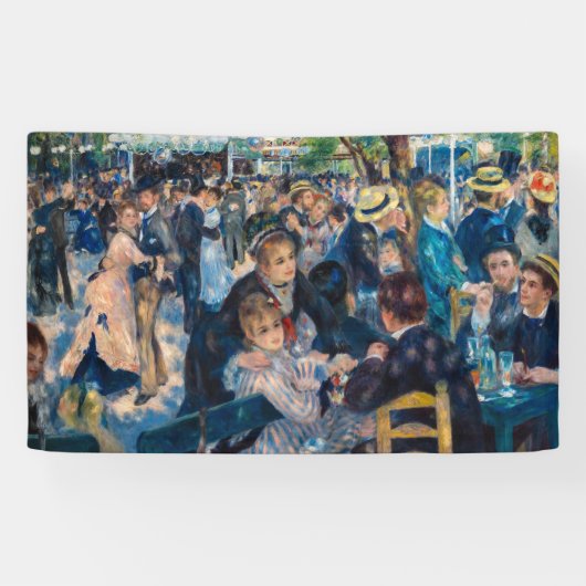 Banderoles Renoir - Danse au Moulin de la Galette (Horizontal)