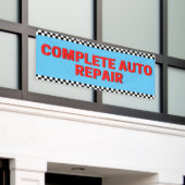 Banderoles Réparation automatique terminée À damiers indicate (Bâtiment extérieur)