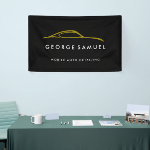 Banderoles Réparation de voiture personnalisée et détails d'a