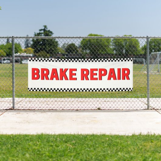 Banderoles Réparation des freins Automotive Shop Grand Blanc (En situation)