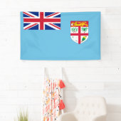 Banderoles Republic of Fiji flag Banner (En situation)