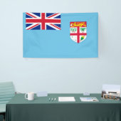 Banderoles Republic of Fiji flag Banner (Salon professionnel)