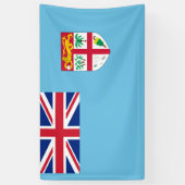 Banderoles Republic of Fiji flag Banner (Vertical)
