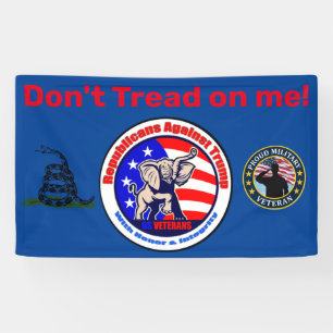 Banderoles Républicains contre Trump Banner 3'x5'