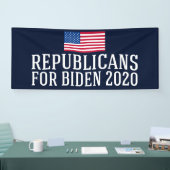 Banderoles Républicains pour Biden 2020 (Salon professionnel)