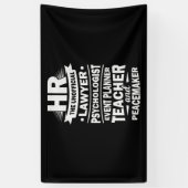 Banderoles Ressources humaines Fières (Vertical)