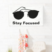 Banderoles Restez concentrés en 2026 (En situation)