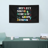 Banderoles Retour à l'école Motivation de l'enseignant Appren (Salon professionnel)