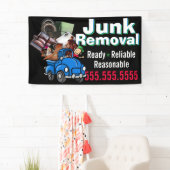 Banderoles Retrait de coffre Dépouille Hauling publicité pers (En situation)