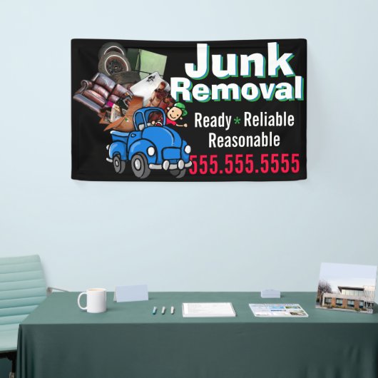 Banderoles Retrait de coffre Dépouille Hauling publicité pers (Salon professionnel)