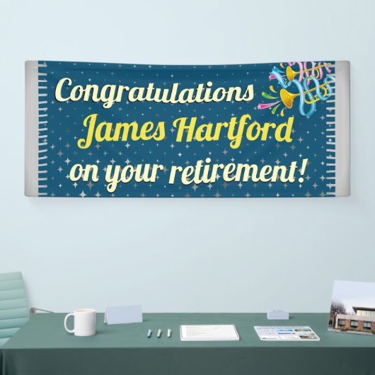 Banderoles Retraite (Salon professionnel)