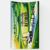 Banderoles Retraite de golf (Vertical)