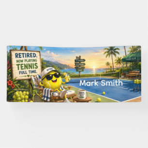 Banderoles Retraite de tennis