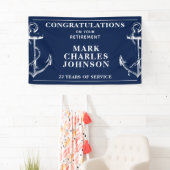 Banderoles Retraite des Ancres de la Marine (En situation)